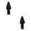 2Pièces Cape Robe Halloween Polyester Costume À Fête 4