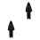 2Pièces Cape Robe Halloween Polyester Costume À Fête 8