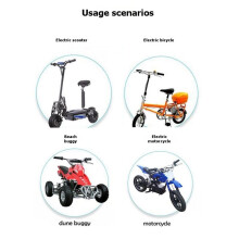 S866 Display LCD Controller per Scooter Elettrico per Motore 24V-48V Accessori per Parti di Bici Elettriche 350W