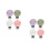 8Pièces Attache Silicone Clip Tournesol Pour Bébé 6