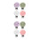 8Pièces Attache Silicone Clip Tournesol Pour Bébé 7