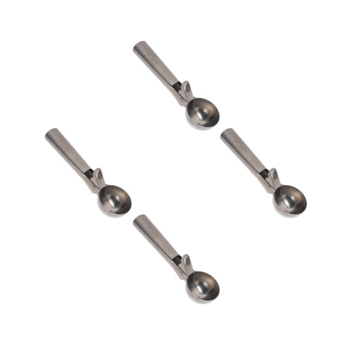 4Stk Eislöffel Schwer & Robust Für Kuchen & 2