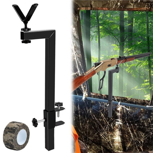 Portable Hunting Tree Stand Shooting Rest, Height Angle Adjustable Hunting Rifle B 2