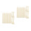 2Ensembles Plioirs Plastique Beige Pour Scrapbooking DIY Papier 9