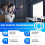 -Compatible Wireless Transmitter Receiver Extender Kit Wireless Display Dongle for TV Camera Streaming Projector 7