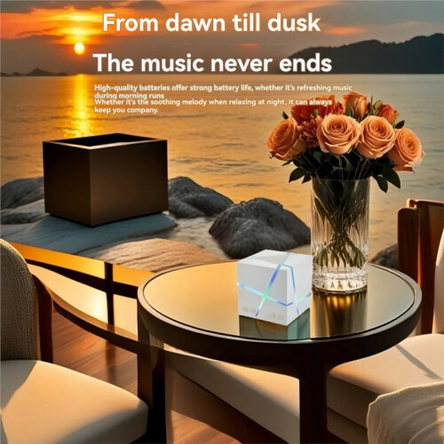 Portable   Speaker with Stereo Sound,  5.3, 24H   Boost Wireless Pairing TF Card Support 2