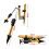 40cm Telescopic  Centring Prism Pole for 5/8x11" Thread Prism GPS GNSS Surveying  Pole Tripod 6