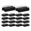 120Pcs Standard 16Pin Ic Socket Dual Row Black Pbt Ic Adapter 2
