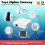 Home Wired Zigbee 3.0 Gateway Module Remote Control Via Tuya App Supports Voice Assistant Integration 2