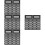 120Pcs Standard 16Pin Ic Socket Dual Row Black Pbt Ic Adapter 9