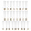 75Pcs Durable Clear Lip Gloss Bottle Assorted Colors for DIY Use 2