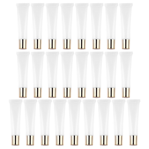 75Pcs Durable Clear Lip Gloss Bottle Assorted Colors for DIY Use 1