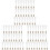 75Pcs Durable Clear Lip Gloss Bottle Assorted Colors for DIY Use 3