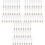 75Pcs Durable Clear Lip Gloss Bottle Assorted Colors for DIY Use 4