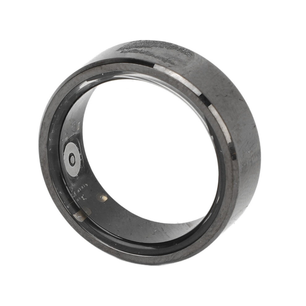 Smart Ring Health Tracker Ip68 Waterproof Bluetooth Lightweight Size 8 Black 6901384698057