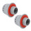 2Pcs PVC Male Thread Debris Screen Filter G3/4 Top Strainer Replacement 1