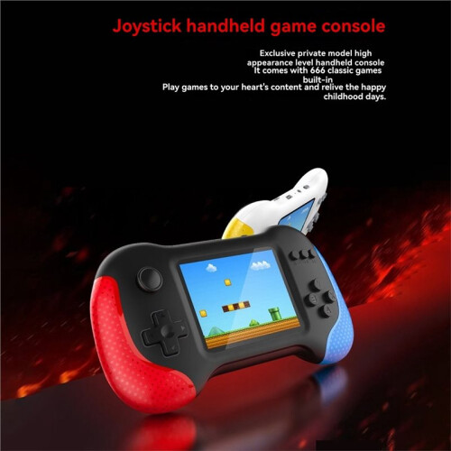 Console de Jogos Portátil Retrô X9M com Tela de 3 Polegadas, 666 Jogos Integrados, Gamepad Nostálgico, Brinquedo para Crianças A 1
