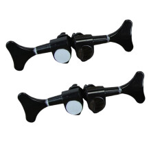 4pcs 2L2R Sealed Bass Machine Heads Tuners 4 Strings Bass Tuning Pegs Keys