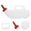 4Sets Milk Bottle Calf Nursing Bottle Lightweight Portable 10