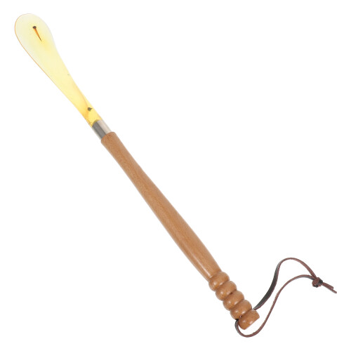 5Pcs Wooden Handle Shoe Horns Ergonomic Shoe Puller for Home Use Multi 2