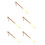 5Pcs Wooden Handle Shoe Horns Ergonomic Shoe Puller for Home Use Multi 9