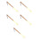 5Pcs Wooden Handle Shoe Horns Ergonomic Shoe Puller for Home Use Multi 10