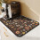 Fun Coffee Mat 24"x16", Απορροφητικό & Αντιολισθητικό Χαλί Μπαρ για Πάγκους, Συμβατό με 3