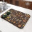 Fun Coffee Mat 24"x16", Απορροφητικό & Αντιολισθητικό Χαλί Μπαρ για Πάγκους, Συμβατό με 4