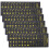 Autocollants pour clavier en PVC pour diverses utilisations (6 feuilles) 3