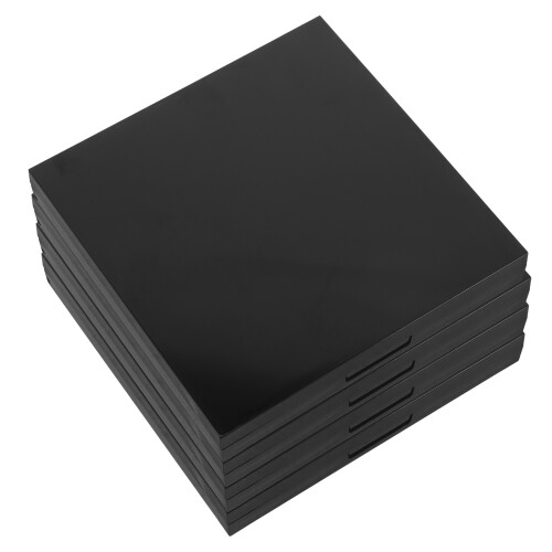 16Pièces Coffret Noir Multiusage Pour Colle Uv Ongles Accessoires 2