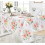 Toalha de mesa retangular de tecido Newbridge Marie Pink Rose Garden, 152 x 213 cm (60 x 84 polegadas), ideal para jantares e festas. 3