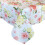 Toalha de mesa retangular de tecido Newbridge Marie Pink Rose Garden, 152 x 259 cm (60 x 102 polegadas), ideal para jantares e festas. 5
