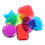 16Pcs Kids Pool Diving Gems Assorted Acrylic Colors 2