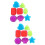 16Pcs Kids Pool Diving Gems Assorted Acrylic Colors 3