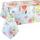 Toalha de mesa retangular de tecido Newbridge Marie Pink Rose Garden, 152 x 213 cm (60 x 84 polegadas), ideal para jantares e festas. 7