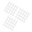150Pièces Petit Support Chevalet Transparent Pour Exposition Tabletop 6