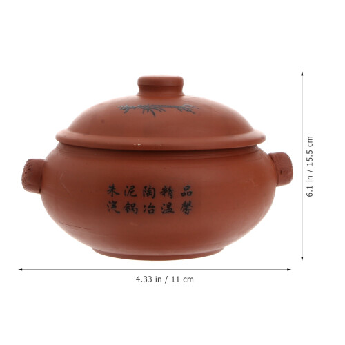 Ceramic Steam Pot 900ml & 300ml Set 1