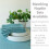 Nile Blue Damask Tablecloth 60" x 84" Rectangular 2