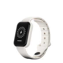 Wireless Anti Static Bracelets AI MCU Wrist Strap Static Buckle Winter Static Eliminator Wristband Beige