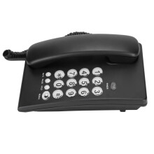 Easy,to,Use Corded Telephone W/ Large Buttons, Ideal For Seniors, Pulse Dialing Pause Feature