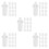 400Pcs Plastic Shutter Replacement Pins Spring Loaded Fasteners White 6
