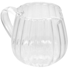 Creamer Pitcher Syrup Pourer Glass Creamer Pitcher Small Glass Pitcher Creamer Container(155ml)