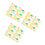 3Pcs Multi Plastic Happy New Year Table Confetti for Party Decorations 6