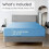 Bamboo Viscose Queen Sheet Set Cooling Soft 1