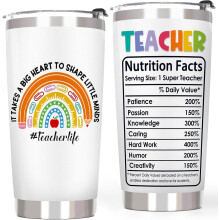 Gobelets cadeaux pour enseignants, cadeaux de remerciement pour femmes et hommes - Le meilleur cadeau de remerciement pour un professeur de la part