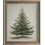 Vintage Christmas Tree Print Unframed 8x10 in 1