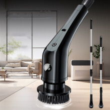 Brosse de nettoyage électrique sans fil à essorage pour salle de bain