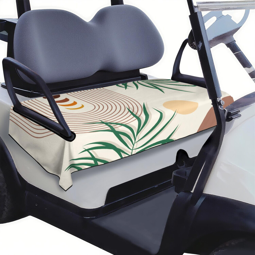Plush Golf Cart Seat Cover 51" X 31", Luxury Microfiber Towel For Ezgo, Club Car, Yamaha Front Seats 9402001050779