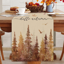 Maple Leaves Fall Table Runner 13 x 90 Inch