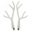 5Paires Bois De Cerf Blancs En Décorations Noël 2
